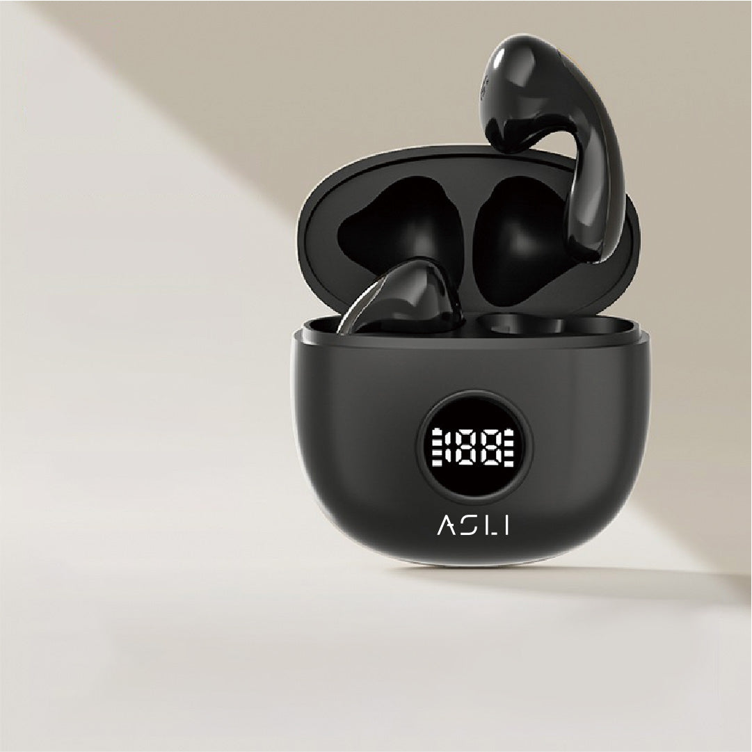 سماعة EchoPods Pro من أسلي جلوبال – لاسلكية TWS بتحكم باللمس ومقاومة IPX4 | أسود سماعة EchoPods Pro من أسلي جلوبال – لاسلكية TWS بتحكم باللمس ومقاومة IPX4 | أسود